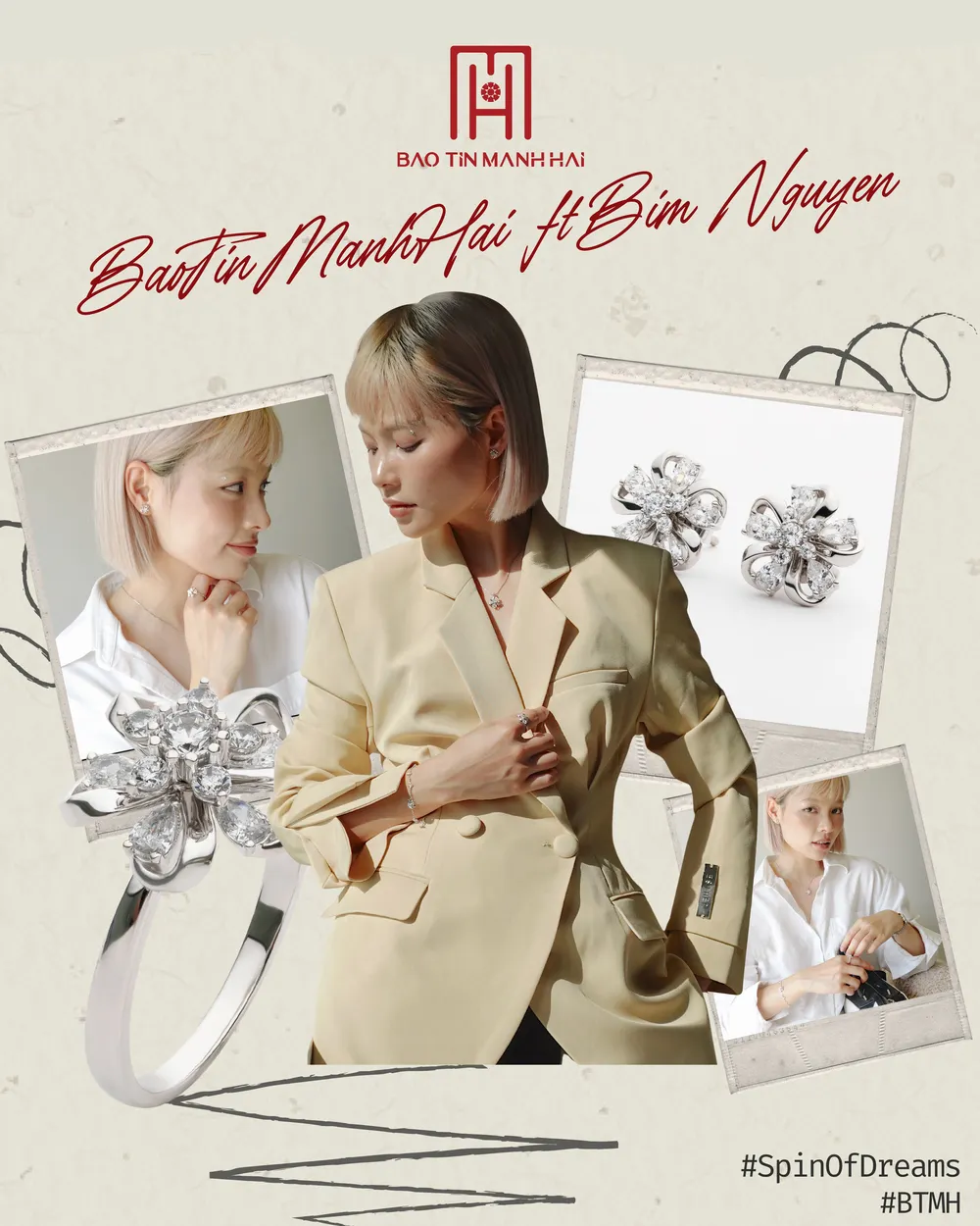 BST trang sức Spin of Dreams – Vòng xoay của “chong chóng thời trang”