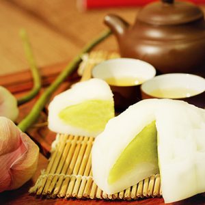 Bánh dẻo nhân trà xanh 200g100,000 đ